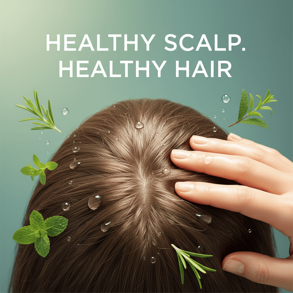 Scalp treatment for healthy hair care